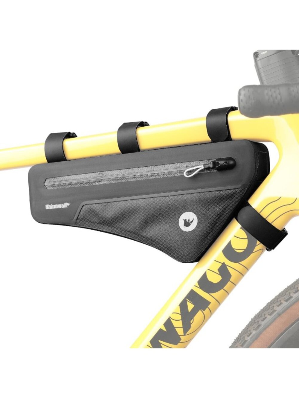 Waterproof Bike Frame Bag - Triangle Storage Pouch for Bikepacking & Cycling